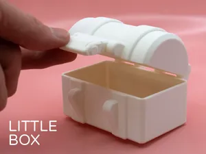 Treasure Chest Box by Pork3D.com