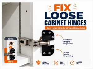Cabinet Hinge Repair Brace/Plate