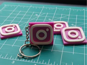 Instagram NFC Keychain