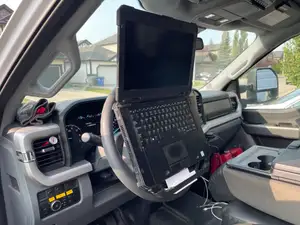 Dell Latitude Rugged Laptop Steering Wheel Mount
