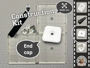 Construction Kit - Endkappe für 20x20 mm Profile
