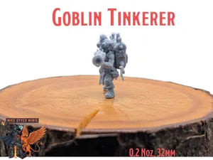 Goblin Tinkerer - MGM Print-Ready Mini