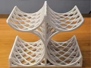 Stackable 4 Bottle Wine Rack (Kitchen Organizer)