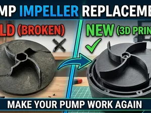 Water Pump Impeller Replacement / Repair Part