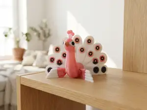 Flexi Peacock – Cute Articulated Desk Buddy