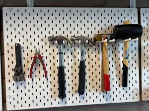 Tool holders for IKEA Skadis