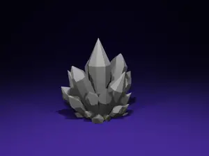 Crystal Cluster TF – Fantasy Terrain Diorama