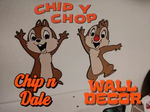 Chip and Dale Wall Decoration – AMS + H2 Version