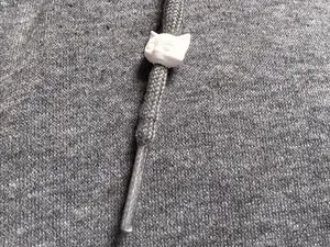 Katzenkopf Kordelperle, Schnürperle,Kordel Stopper