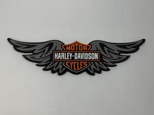 Harley Davidson Wings Wall Art
