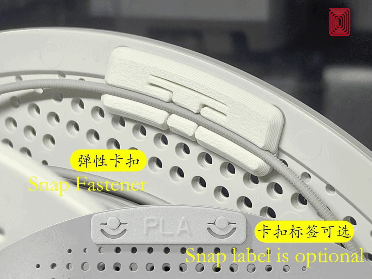 弹性卡扣耗材夹/料盘耗材夹/AMS耗材夹/耗材卡扣/耗材线卡/通用耗材夹-精准匹配拓竹料盘