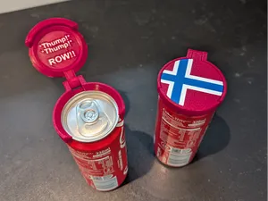Drink can cover - Norway ROW inspired