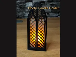 GOTHIC WINDOW Candle holder
