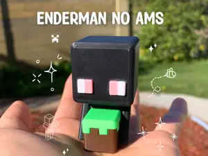 NO AMS Cute Minecraft Enderman Figurine