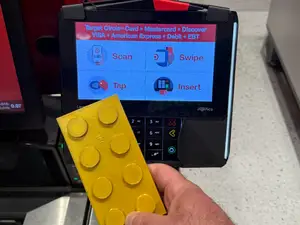 4x2 Plate Contactless Payment