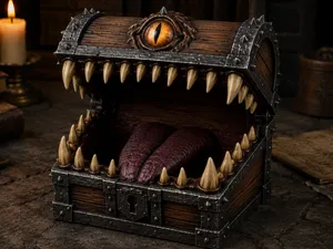 The Voracious Mimic Chest – Scatola Scrigno Mimic