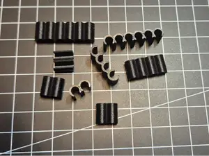 PTFE Tube Clips Bracket Set 4mm Tubes Bike