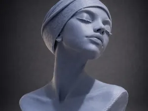 STL-модели Анджелины Джоли для 3D-принтера