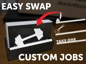 Modular Lightweight Business Card Holder