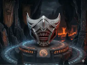 Mortal Kombat Scorpion Mask (2021) Hanzo Hasashi