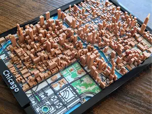 Сталинская высотка в 3D-моделях для печати