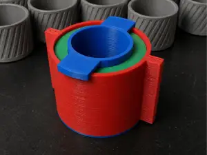 Silikonform für Beton Kerzen Giessform Mold