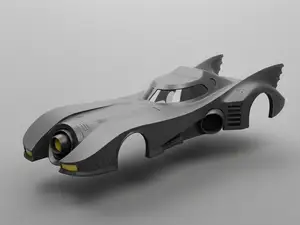 Carrocería Batmovil Kyosho Mini-Z (Escala 1/28)