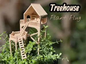 2 Platform Treehouse Plant Plug