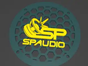 Speaker Grill With Logo