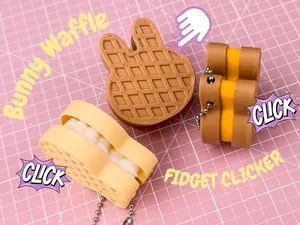 Bunny Waffles Fidget Clicker