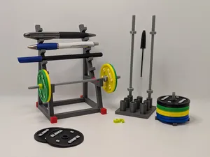 Mini Gym Pen Rack | BIC and pencil holder