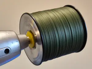 Fishing Spool Winder with 1/4" Hex Shank