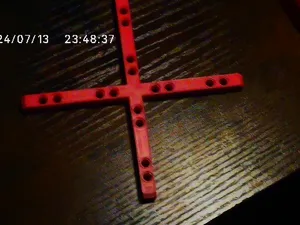 LegoTechnic Dual cross flipflop liftarm