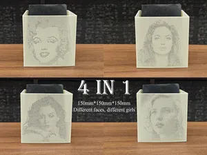STORAGE BOX - 4 Girls for 4 sides
