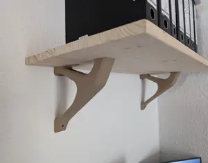 Super Heavy Duty Shelf Bracket (100kg, single)