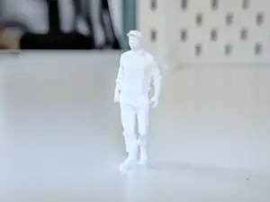 Miniature Man/Worker for your Diorama