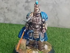 Emperors Goldenboy Captain-Wargaming boss mini