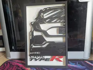 Honda Civic Type R Plaque