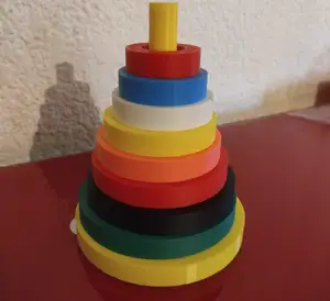 Piramide de rosquillas para niños de 1 año