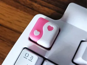 Yin Yang love keycap - mechanical keyboard 