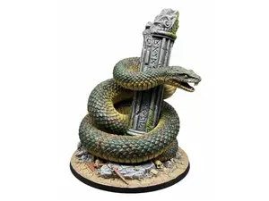 Giant Constrictor Snake D&D Miniature (60mm)
