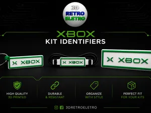 Xbox Classic Tag Identifier Keychain Kit