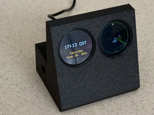 Aviation Desk Clock - Project SkyOrb