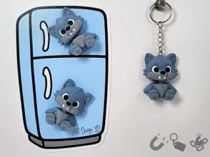 Flexi Werewolf – Magnet & Keychain