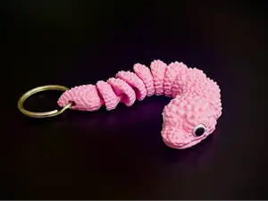 Baby Flexi Snake Keychain