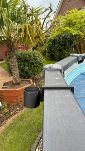 Intex Graphite Panel Pool Cup Holder