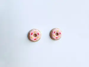 Donut Earrings