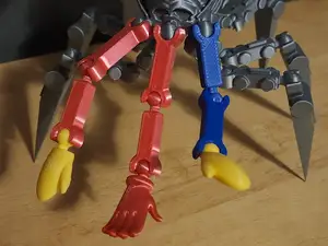 Extra Arms for the Articulated Prototype