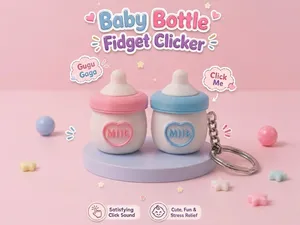 Baby Bottle Fidget Clicker