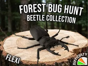 Realistic Flexi Stag Beetle